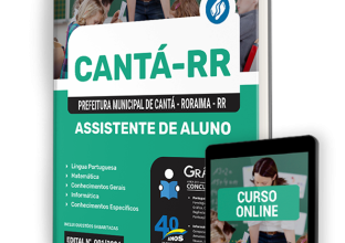 Apostila Prefeitura de Cantá – RR 2024 – Assistente de Aluno