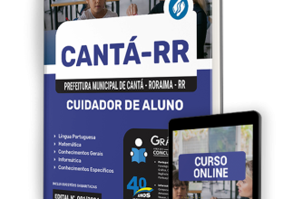 Apostila Prefeitura de Cantá – RR 2024 – Cuidador de Aluno