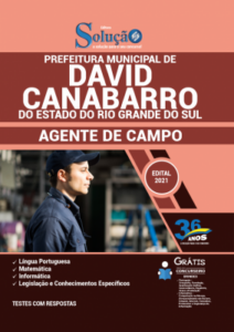 Apostila Prefeitura de David Canabarro – RS – Agente de Campo