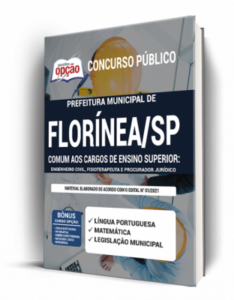 Apostila Prefeitura de Florínea – SP – Comum aos Cargos de Ensino Superior