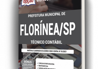 Apostila Prefeitura de Florínea – SP – Técnico Contábil