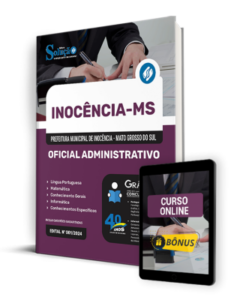 Apostila Prefeitura de Inocência – MS 2024 – Oficial Administrativo