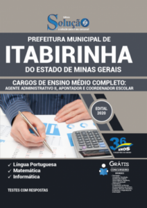 Apostila Prefeitura de Itabirinha – MG – Ensino Médio Completo: Agente Administrativo II, Apontador e Coordenador Escolar