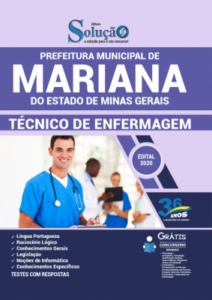 Apostila Prefeitura de Mariana – MG – Técnico de Enfermagem