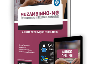 Apostila Prefeitura de Muzambinho – MG 2024 – Auxiliar de Serviços Escolares