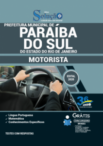 Apostila Prefeitura de Paraíba do Sul – RJ – Motorista