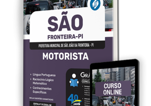 Apostila Prefeitura de São João da Fronteira – PI 2024 – Motorista