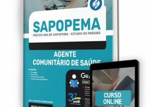 Apostila Prefeitura de Sapopema – PR – Agente Comunitário de Saúde