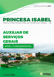 Apostila Princesa Isabel PB 2024 Auxiliar De Serviços Gerais