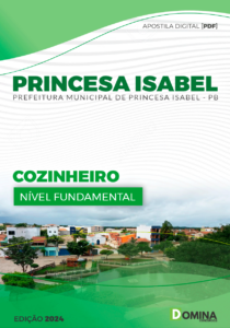 Apostila Princesa Isabel PB 2024 Cozinheiro