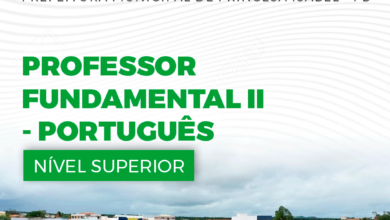 Apostila Princesa Isabel PB 2024 Professor II Português