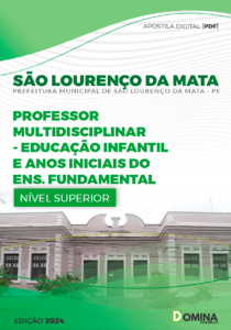 Apostila Professor Anos Iniciais São Lourenço da Mata PE 2024