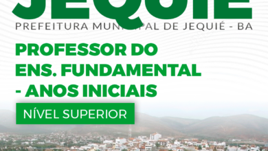 Apostila Professor de Anos Iniciais Jequié BA 2024