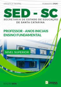 Apostila Professor de Anos Iniciais SED SC 2024