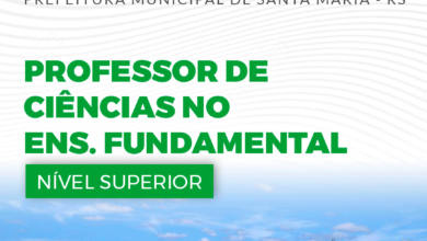 Apostila Professor de Ciências Santa Maria RS 2024