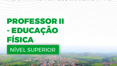 Apostila Professor de Educação Física Crucilândia MG 2024