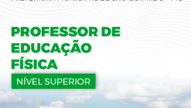 Apostila Professor de Educação Física São Gotardo MG 2024