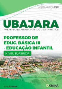 Apostila Professor de Educação Infantil Ubajara CE 2024