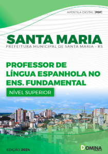 Apostila Professor de Espanhol Santa Maria RS 2024