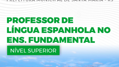 Apostila Professor de Espanhol Santa Maria RS 2024