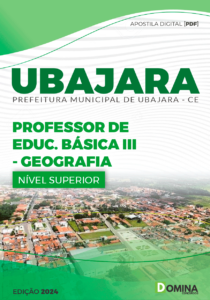 Apostila Professor de Geografia Ubajara CE 2024