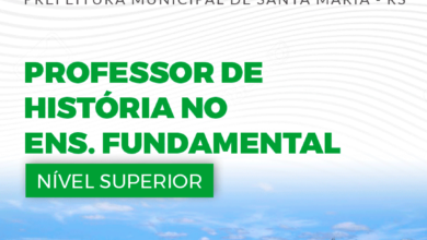 Apostila Professor de História Santa Maria RS 2024