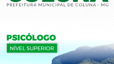 Apostila Psicólogo Coluna MG 2024