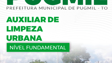 Apostila Pugmil TO 2024 Auxiliar De Limpeza Urbana