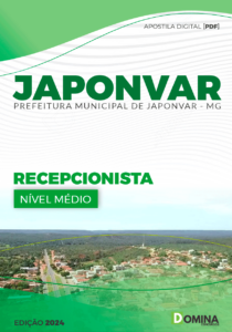 Apostila Recepcionista Japonvar MG 2024