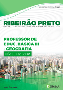 Apostila Ribeirão Preto SP 2024 Professor De Geografia