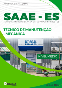 Apostila SAAE ES 2024 Técnico De Manutenção Mecânica