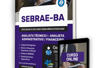Apostila SEBRAE-BA 2024 – Analista Técnico I – Analista Administrativo/Financeiro