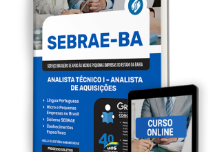Apostila SEBRAE-BA 2024 – Analista Técnico I – Analista de Aquisições