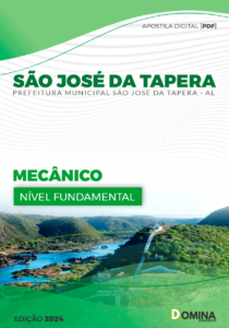 Apostila São José Da Tapera AL 2024 Mecânico