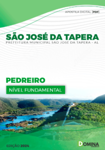 Apostila São José Da Tapera AL 2024 Pedreiro