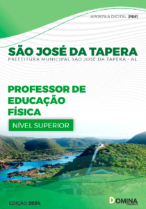 Apostila São José Da Tapera AL 2024 Professor De Educação Física