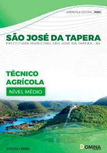 Apostila São José Da Tapera AL 2024 Técnico Agrícola