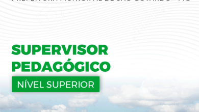 Apostila Supervisor Pedagógico São Gotardo MG 2024