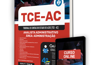 Apostila TCE-AC 2024 – Analista Administrativo – Área: Administração (Cargo 1)