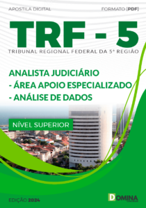 Apostila TRF 5 2024 Analista Judiciário Análise De Dados