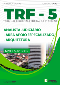 Apostila TRF 5 2024 Analista Judiciário Arquitetura