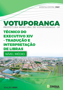 Apostila Técnico Tradutor de LIBRAS Votuporanga SP 2024