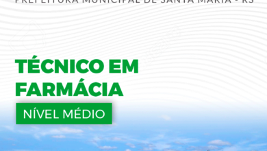 Apostila Técnico em Farmácia Santa Maria RS 2024