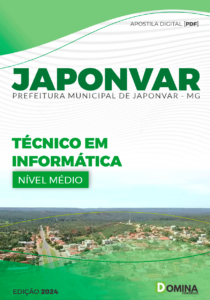 Apostila Técnico em Informática Japonvar MG 2024