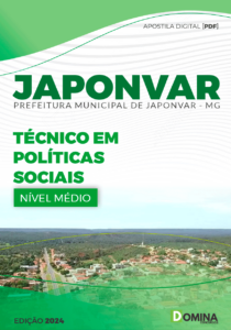 Apostila Técnico em Políticas Sociais Japonvar MG 2024