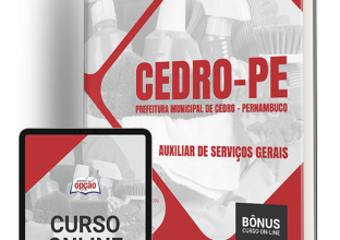 Apostila Prefeitura de Cedro – PE 2024 – Auxiliar de Serviços Gerais