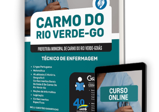 Apostila Prefeitura de Carmo do Rio Verde – GO 2024 – Técnico de Enfermagem