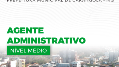 Apostila Agente Administrativo Carangola MG 2024