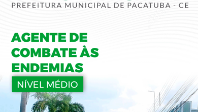 Apostila Agente Combate às Endemias Pacatuba CE 2024