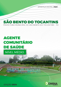 Apostila Agente Comunitário Saúde São Bento Tocantins TO 2024